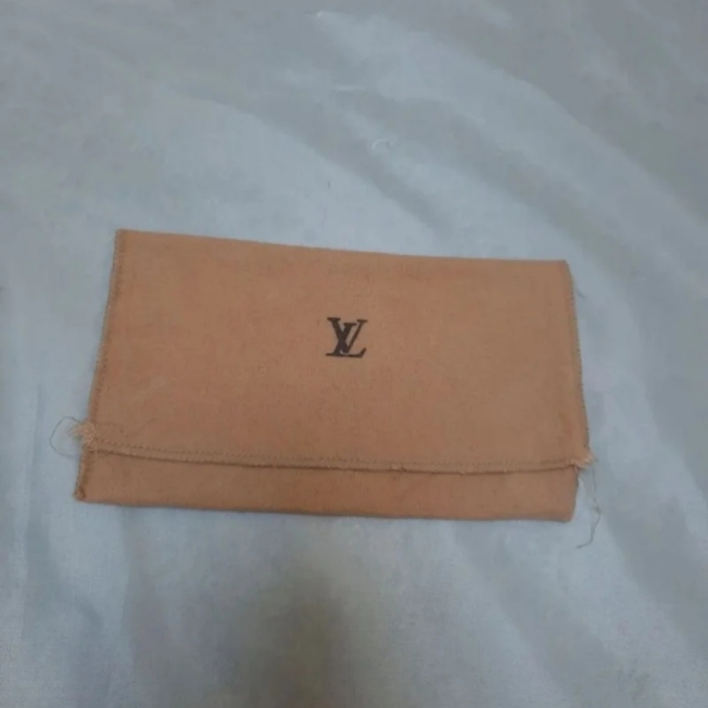 Authentic Louis Vuitton wallet dust bag.